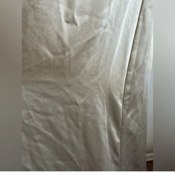 Jonathan Simkhai Strapless Gown Dress in stone NWT Formal Bridal - Picture 10 of 14